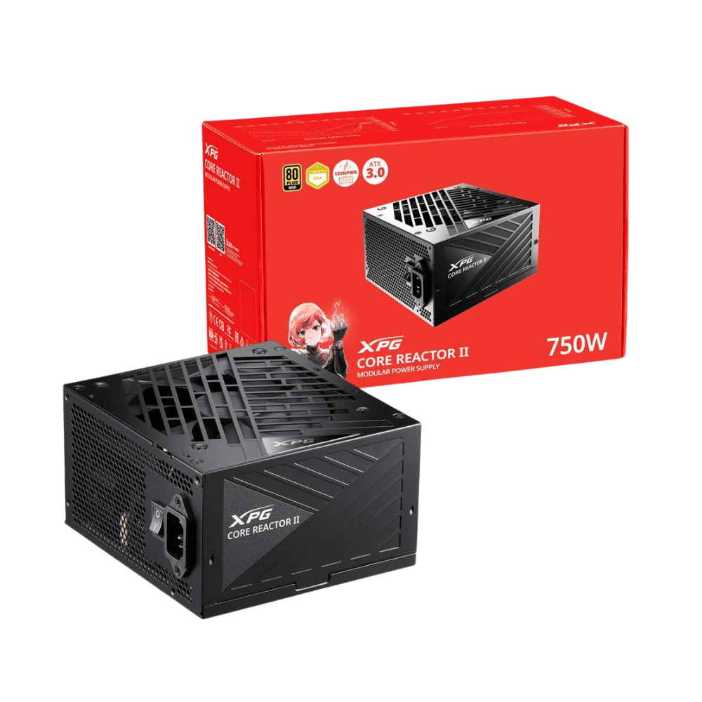Power Supply ADATA XPG CORE REACTOR II ATX 3.1 80 Plus Gold Fully Modular Series Original
