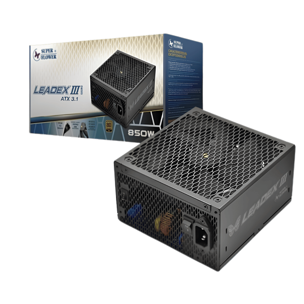 Power Supply Super Flower Leadex III Gold ATX 3.1 Fully Modular Series Original