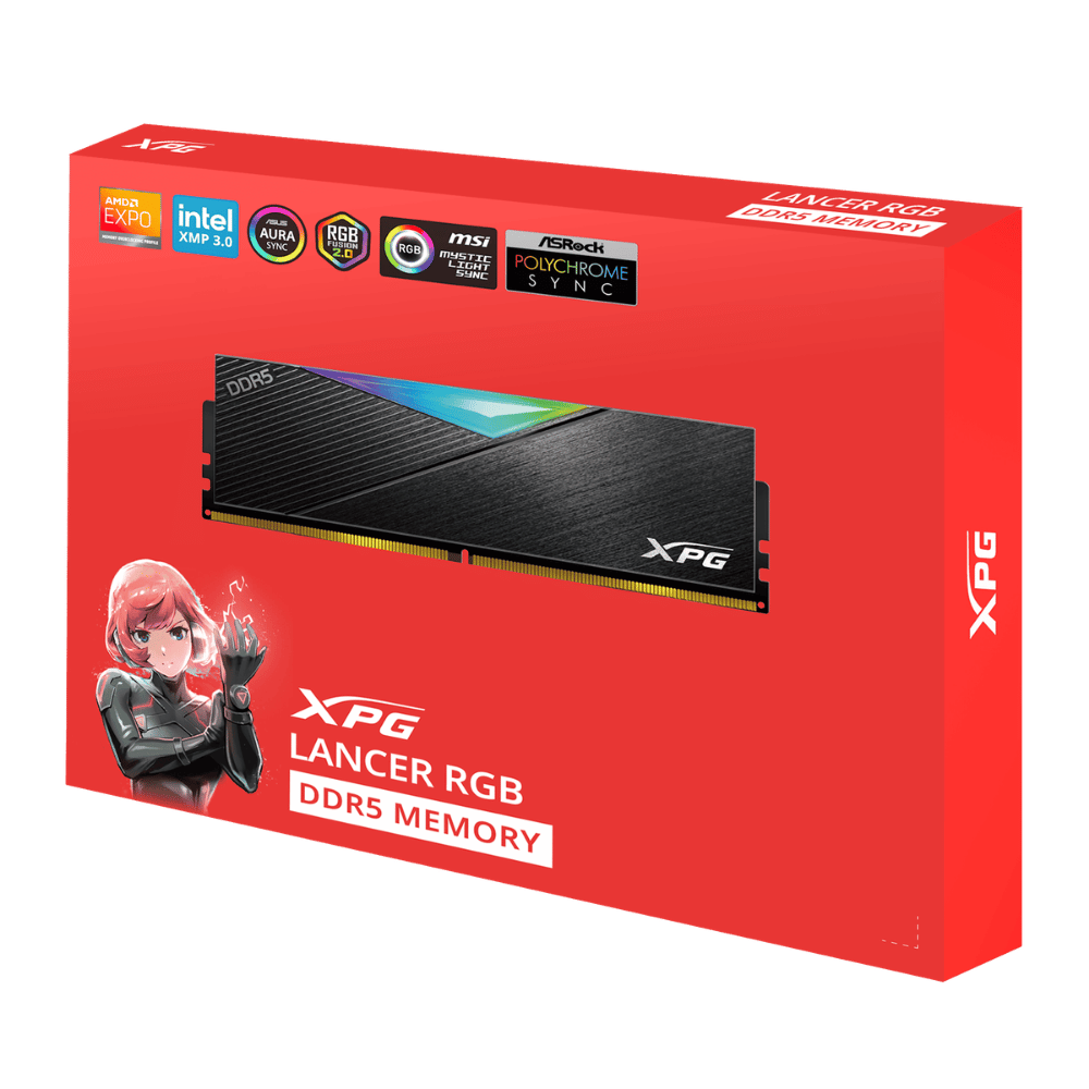 RAM PC Gaming ADATA XPG LANCER RGB DDR5 Series