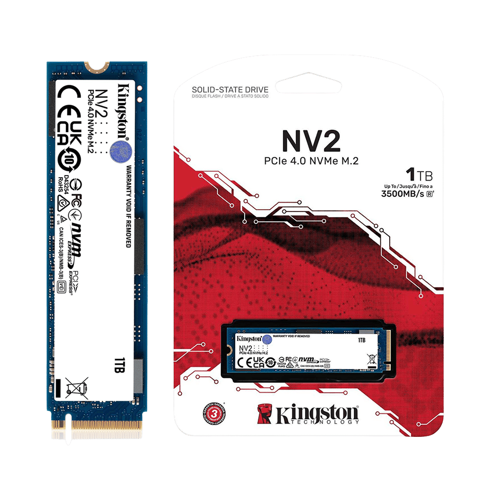 SSD NVMe M.2 Kingston NV2 PCIe 4.0 NVMe Series