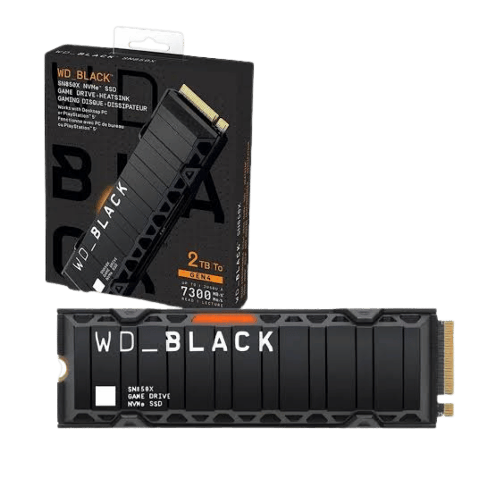 SSD NVMe M.2 Western Digital WD Black SN850X PCIe Gen4 x4 Series