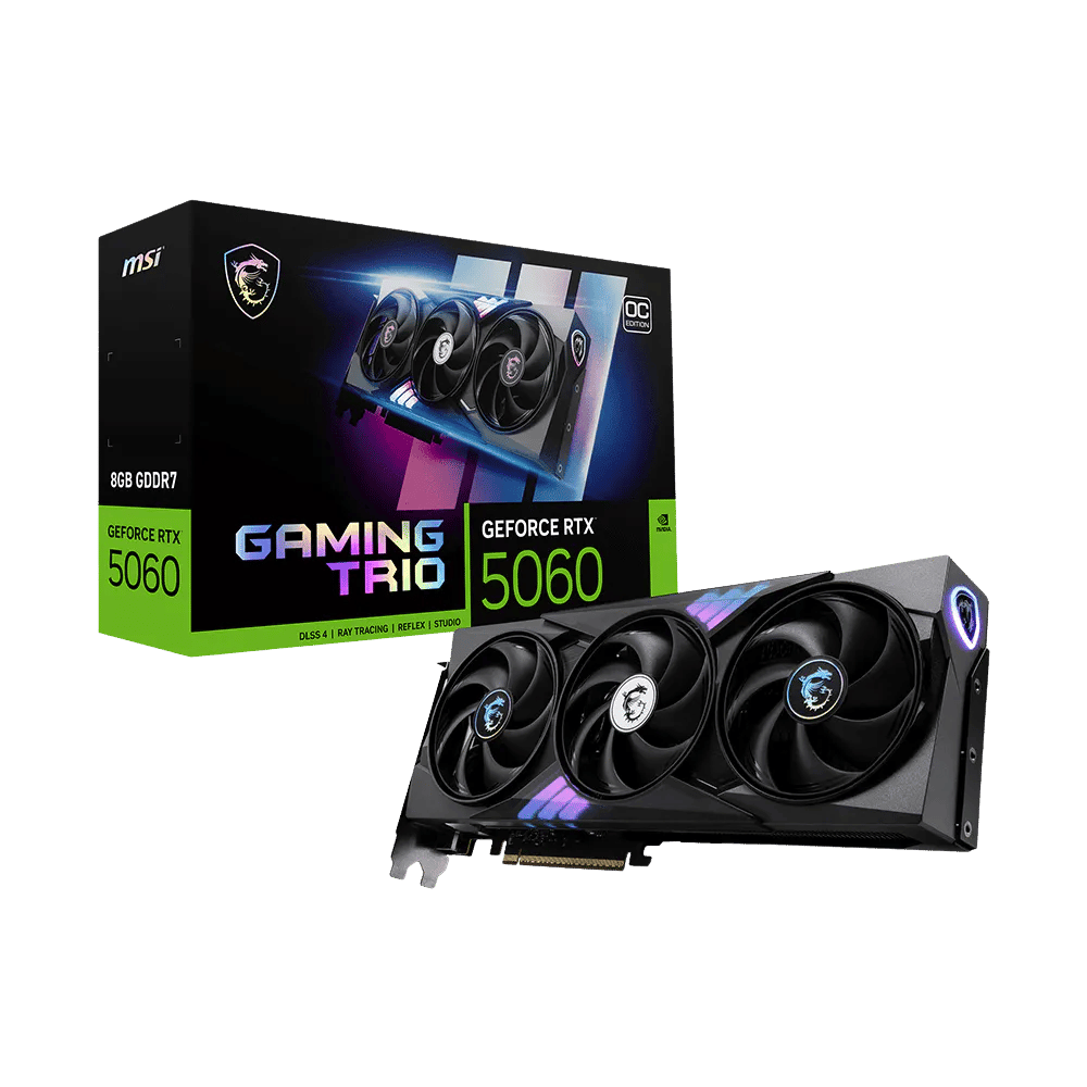 VGA Card MSI GeForce RTX 5060 8GB GDDR7 128 Bit Series